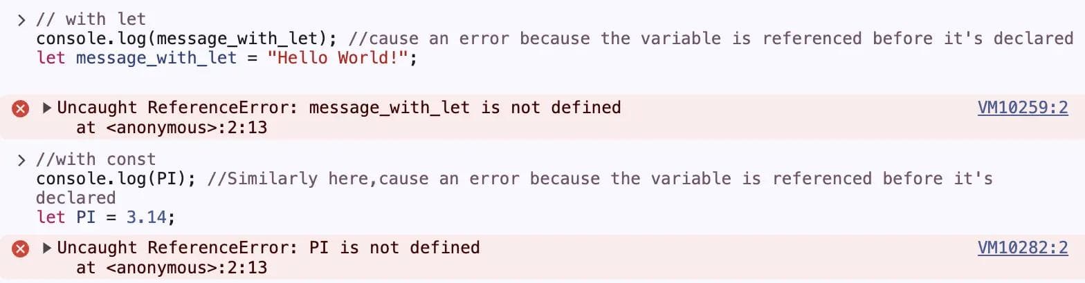 Difference between var,let and const in Javascript Blog Description Image